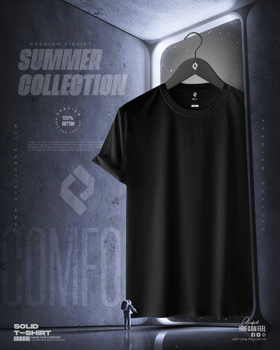 BLACK COLOR T-SHIRT