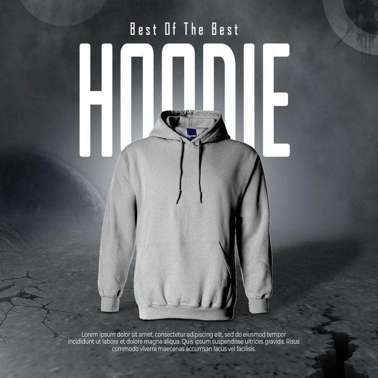 Classic Organic Hood - Heather Grey
