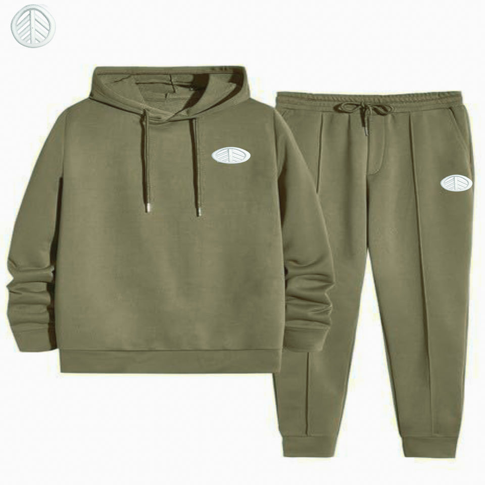 GREEN TRACKSUIT "COMFORT" WITH FLUFF