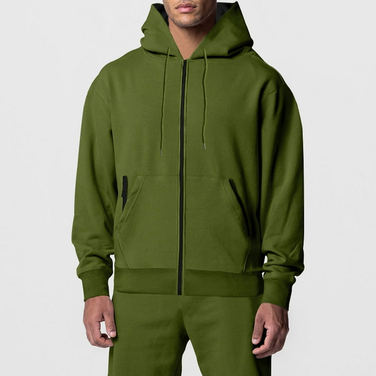 GREEN ZIPPER TRACKSUIT FOR MAN !