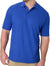 BLUE COTTON FLEECE POLO SHIRT  FOR | MALE |