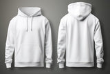WHITE HOODIE (UNISEX)