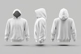 WHITE HOODIE (UNISEX)