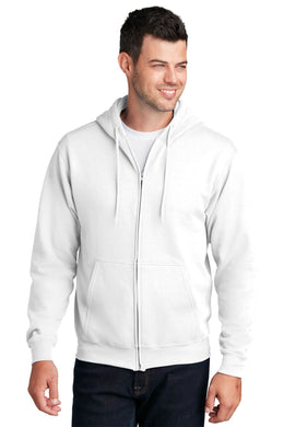 ZIPPER HOODIE JACKET (WHITE)