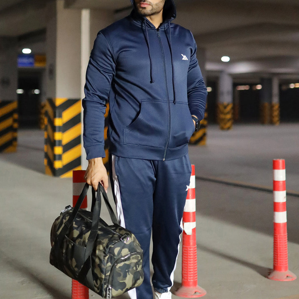BLUE ZIPPER TRACKSUIT