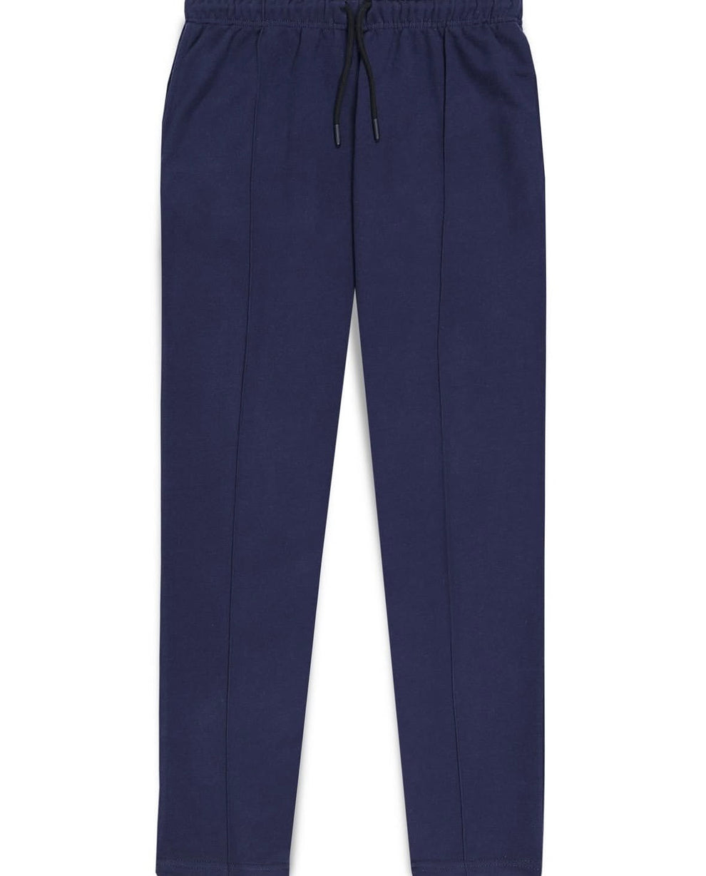 COTTON FLEECE TROUSER NAVY BLUE