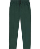 COTTON FLEECE TROUSER BOTTLE GREEN