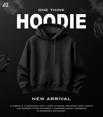 BLACK COLOR HOODIE