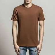 BROWN T-SHIRT FOR MAN