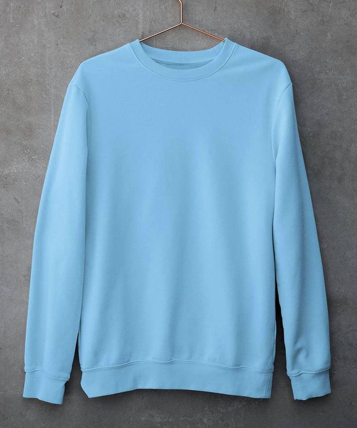 LIGHT BLUE SWEATSHIRT