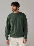 UNISEX SOLID OLIVE GREEN SWEATSHIRT