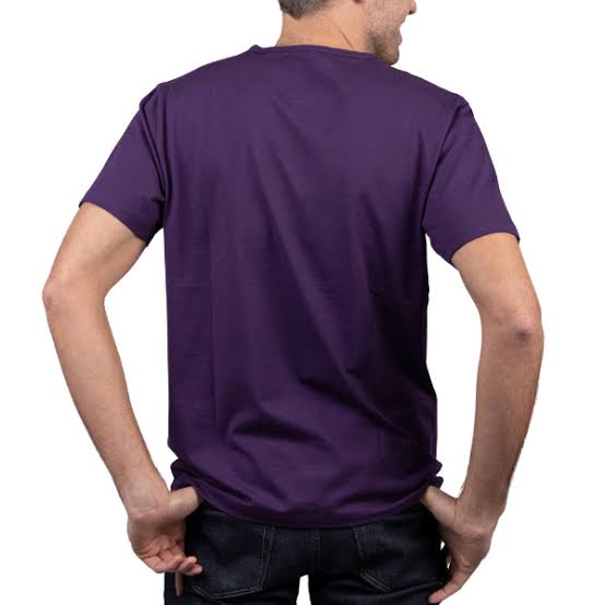 PURPLE T-SHIRT. FOR MAN !