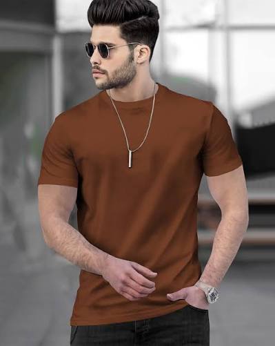 BROWN T-SHIRT