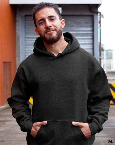 BLACK COLOR HOODIE