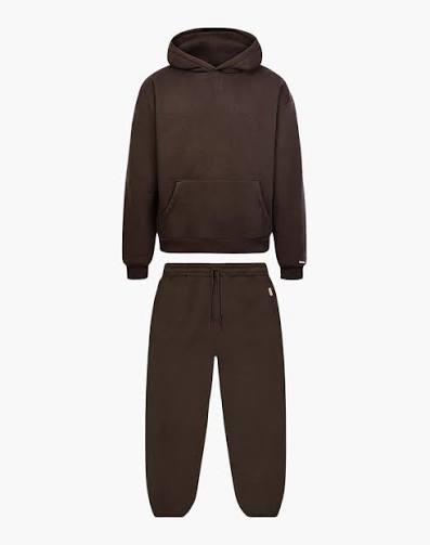 Premium CLASSIC BROWN - MAN WINTER TRACKSUIT