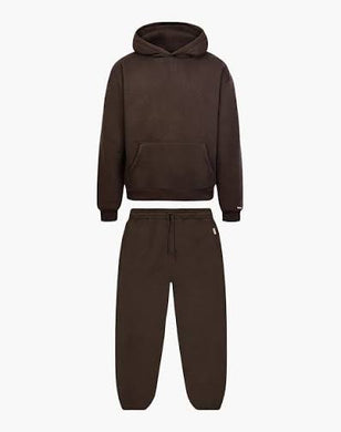 Premium CLASSIC BROWN - MAN WINTER TRACKSUIT