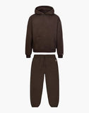 Premium CLASSIC BROWN - MAN WINTER TRACKSUIT