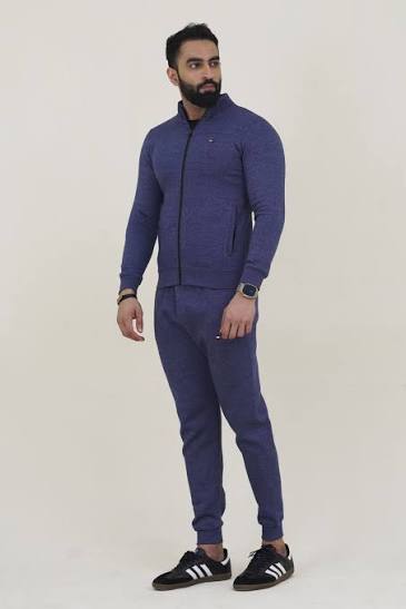 BLUE ZIPPER TRACKSUIT