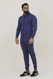 BLUE ZIPPER TRACKSUIT