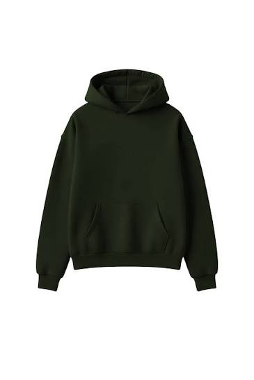 DARK NAVY GREEN HOODIE