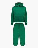 GREEN TRACKSUIT "COMFORT" WITH FLUFF