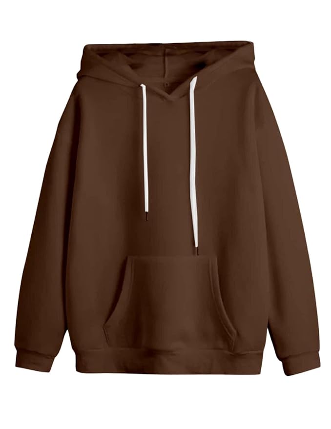 DARK BROWN HOODIE